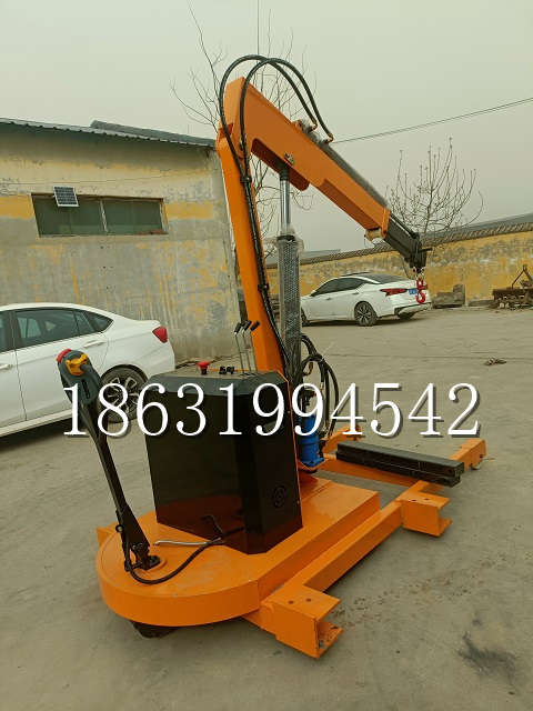 澎湖县自卸车厢随车吊 自制轮式四不像起重机 四驱平板吊 5吨 贵盛